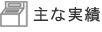 主な実績